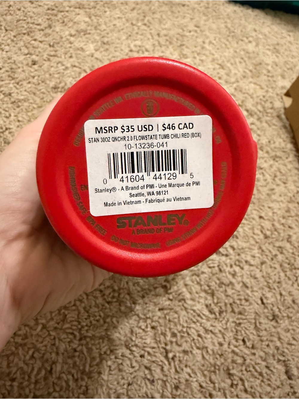 Stanley 30 oz Red Quencher H2.0 Tumbler - Picture 7 of 7
